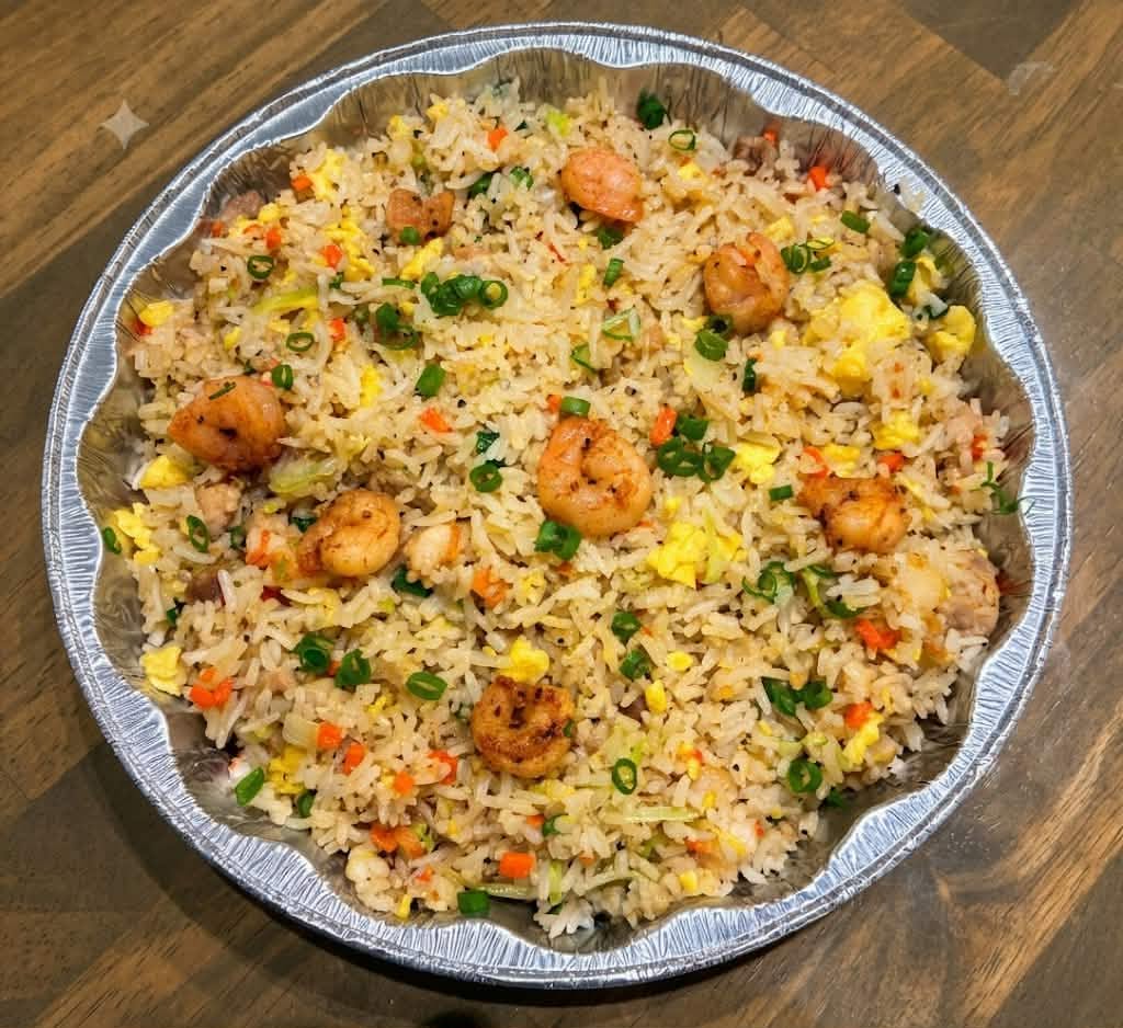 Chicken and Shrimp Fried Rice